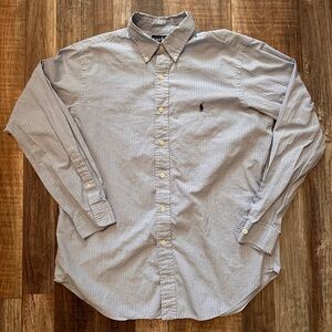 Ralph Lauren Light Blue Button Down Shirt